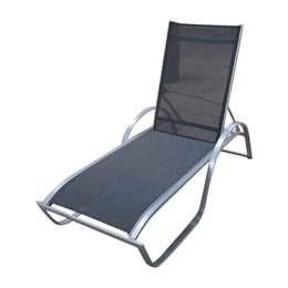 Hospitality Rattan Sapphire Sling Chaise Lounger 2202-BRW