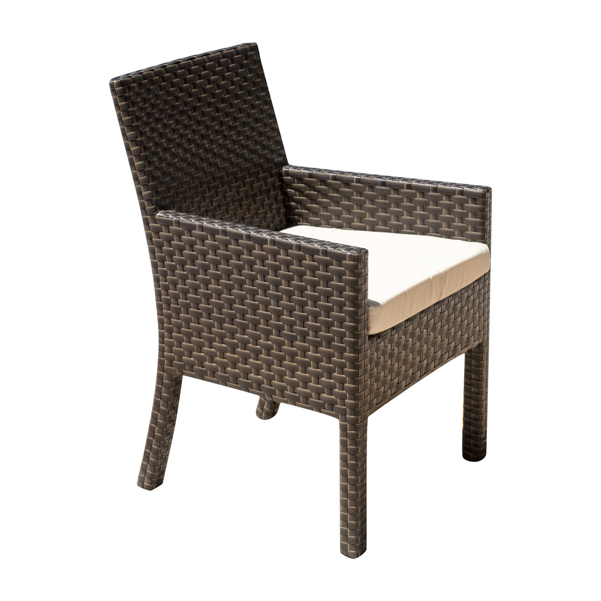 Hospitality Rattan Fiji Stackable Armchair 901-3347-ATQ-AC - BetterPatio.com