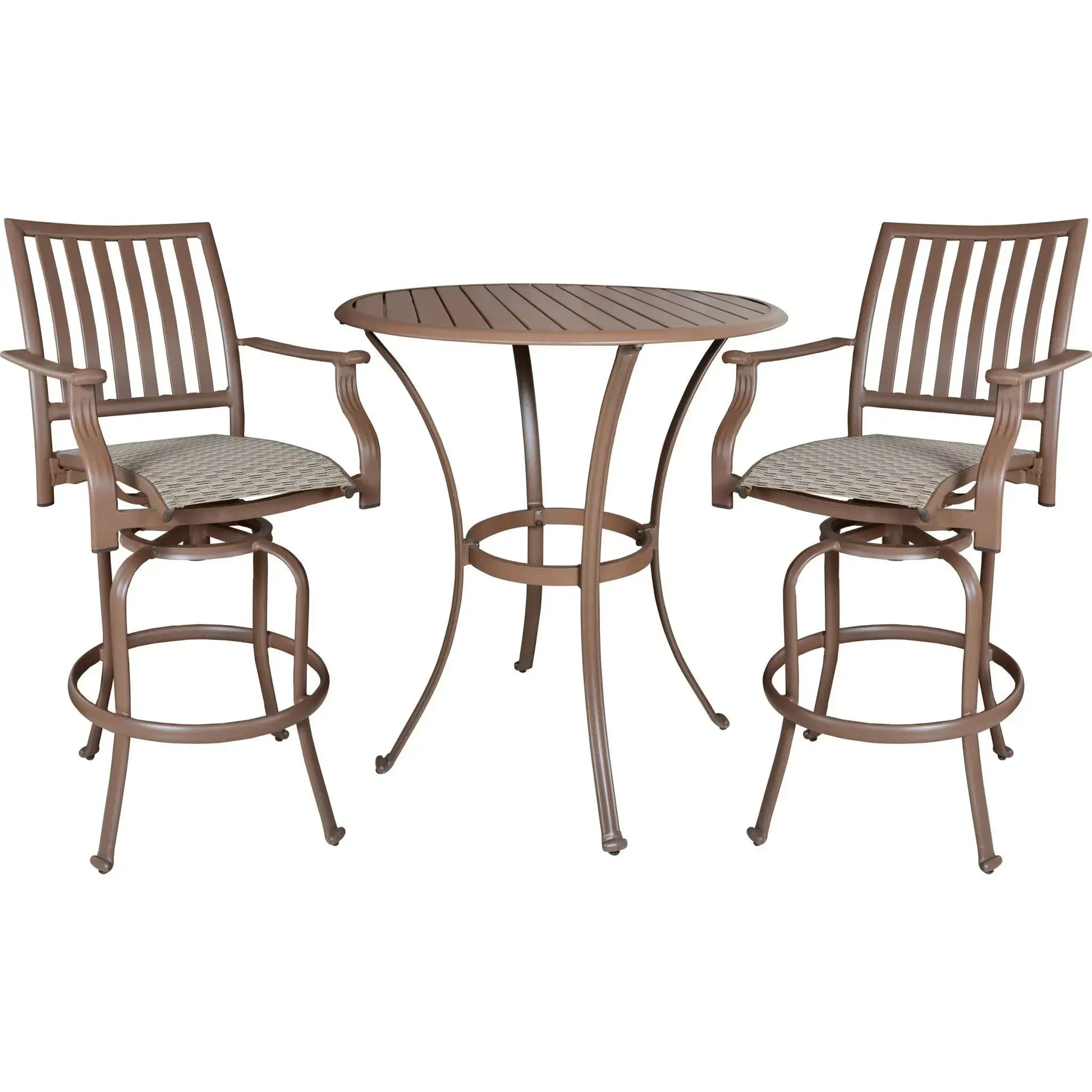 Panama Jack Island Breeze 3 Piece Slatted Pub Set PJO-1001-ESP-3PBRSB - BetterPatio.com