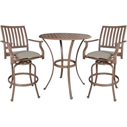 Panama Jack Island Breeze 3 Piece Slatted Pub Set PJO-1001-ESP-3PBRSB - BetterPatio.com