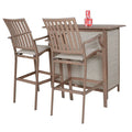 Panama Jack Island Breeze 3 Piece Slatted Bar Set PJO-1001-ESP-3PBR