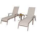 Panama Jack Island Breeze 2 Chaise Lounge and Table Set PJO-1001-ESP-3PCL