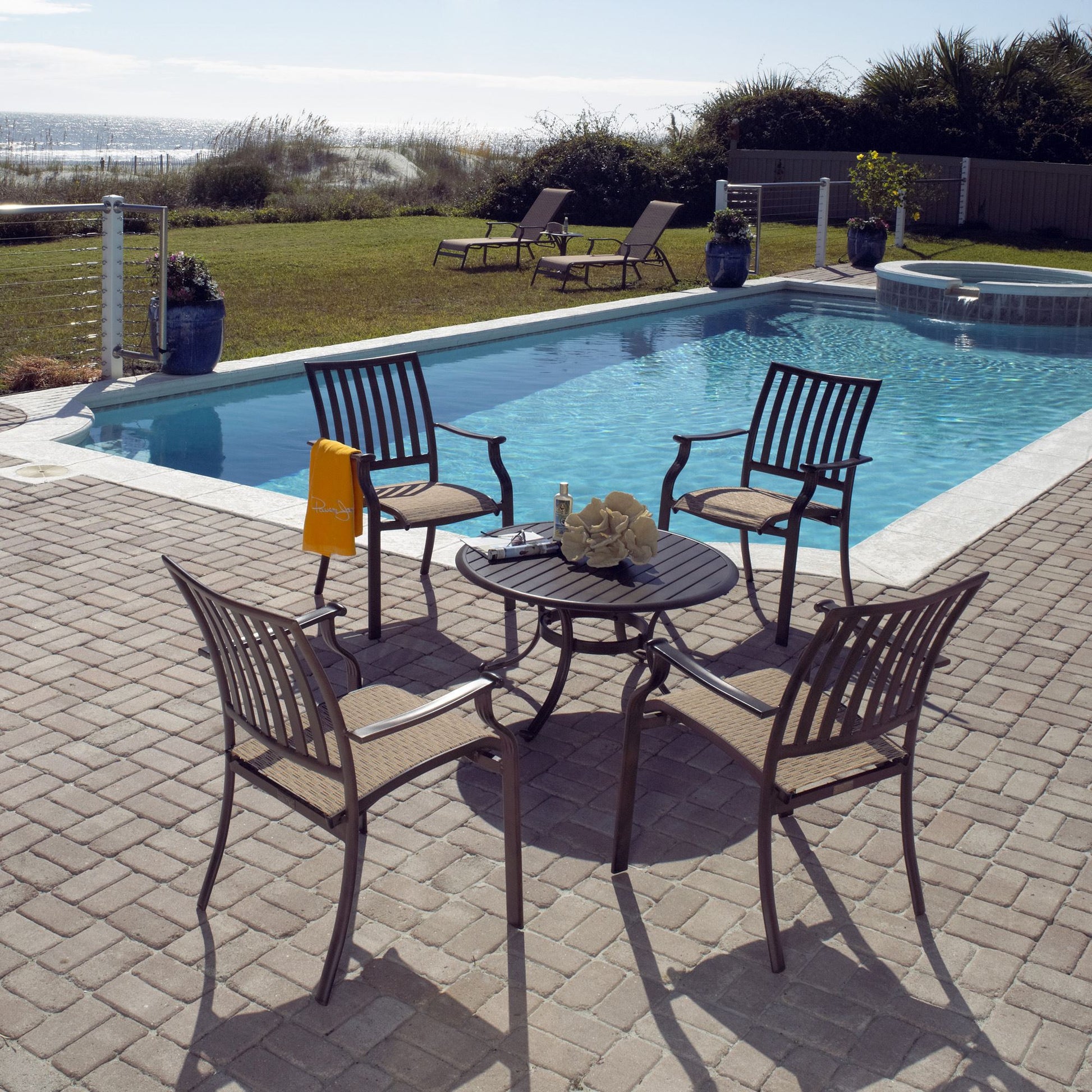 Panama Jack Island Breeze 5 Piece Gathering Set PJO-1001-ESP-5GAT - BetterPatio.com