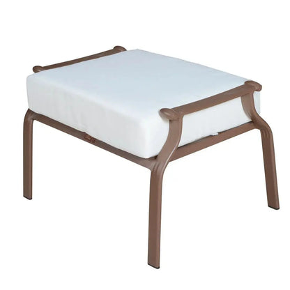 Panama Jack Island Breeze Ottoman With Cushion, Aluminum Frame PJO-1001-ESP-O - BetterPatio.com