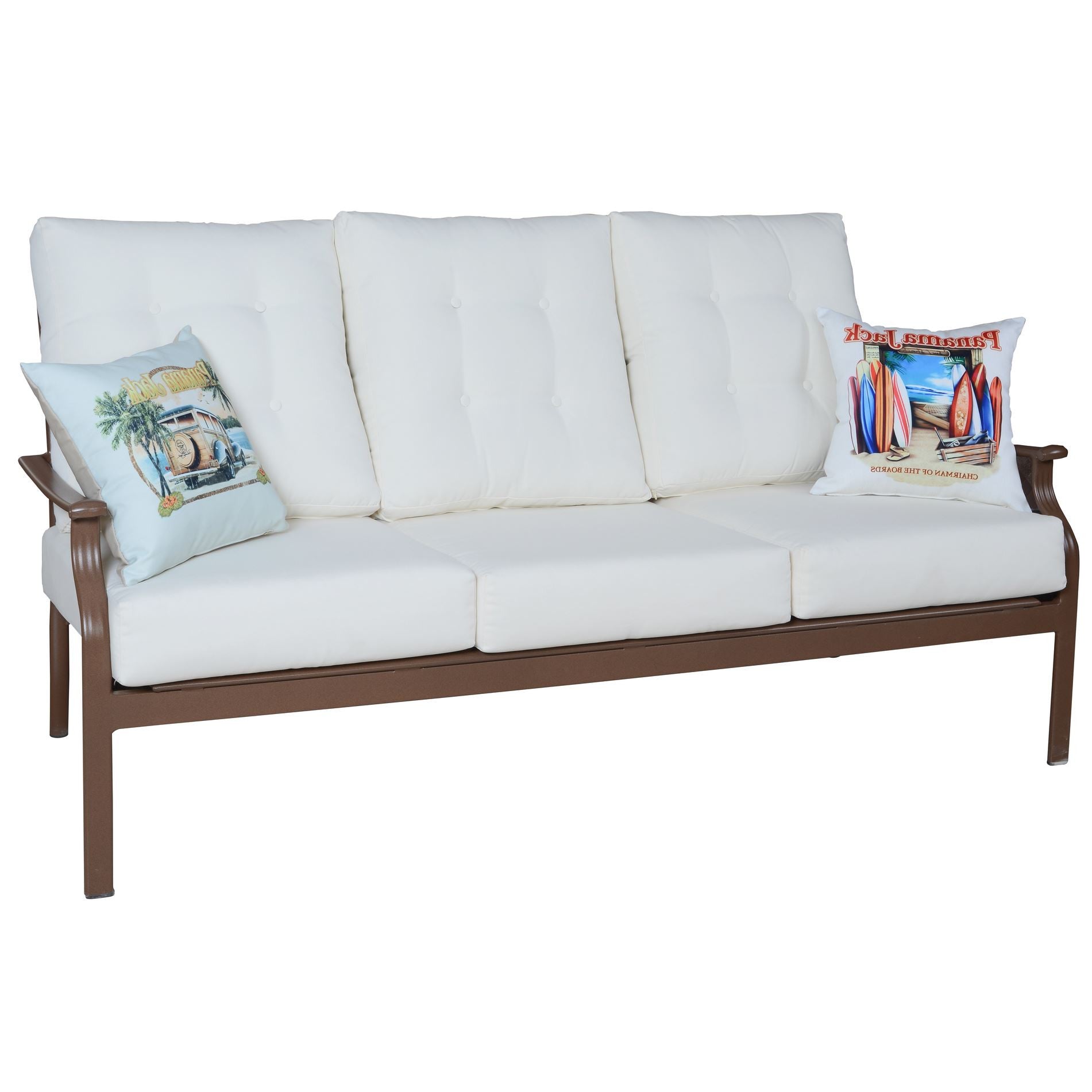 Panama Jack Island Breeze Aluminum Sofa Deep Seating with Cushions PJO-1001-ESP-S - BetterPatio.com