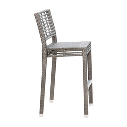 Panama Jack Graphite Stackable Barstool