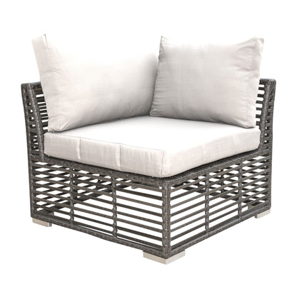 Panama Jack Graphite Modular Corner Unit PJO-1601-GRY-C - BetterPatio.com
