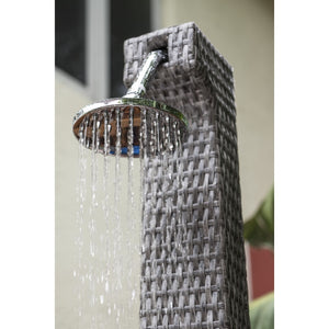 Panama Jack Graphite Patio Shower With Stand PJO-1601-GRY-SH - BetterPatio.com