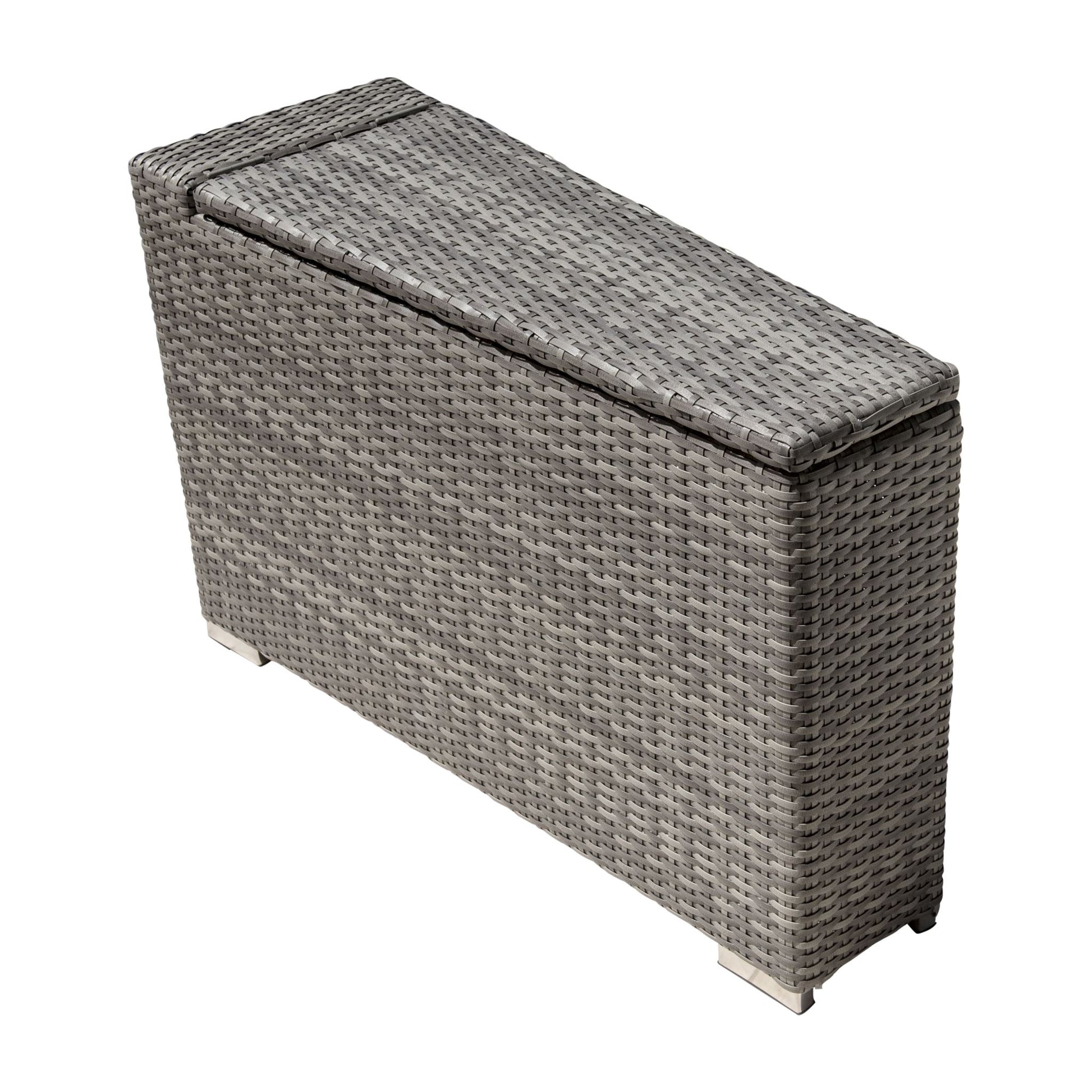 Panama Jack Bridgehampton Arm w/lid PJO-1701-GRY-A - BetterPatio.com
