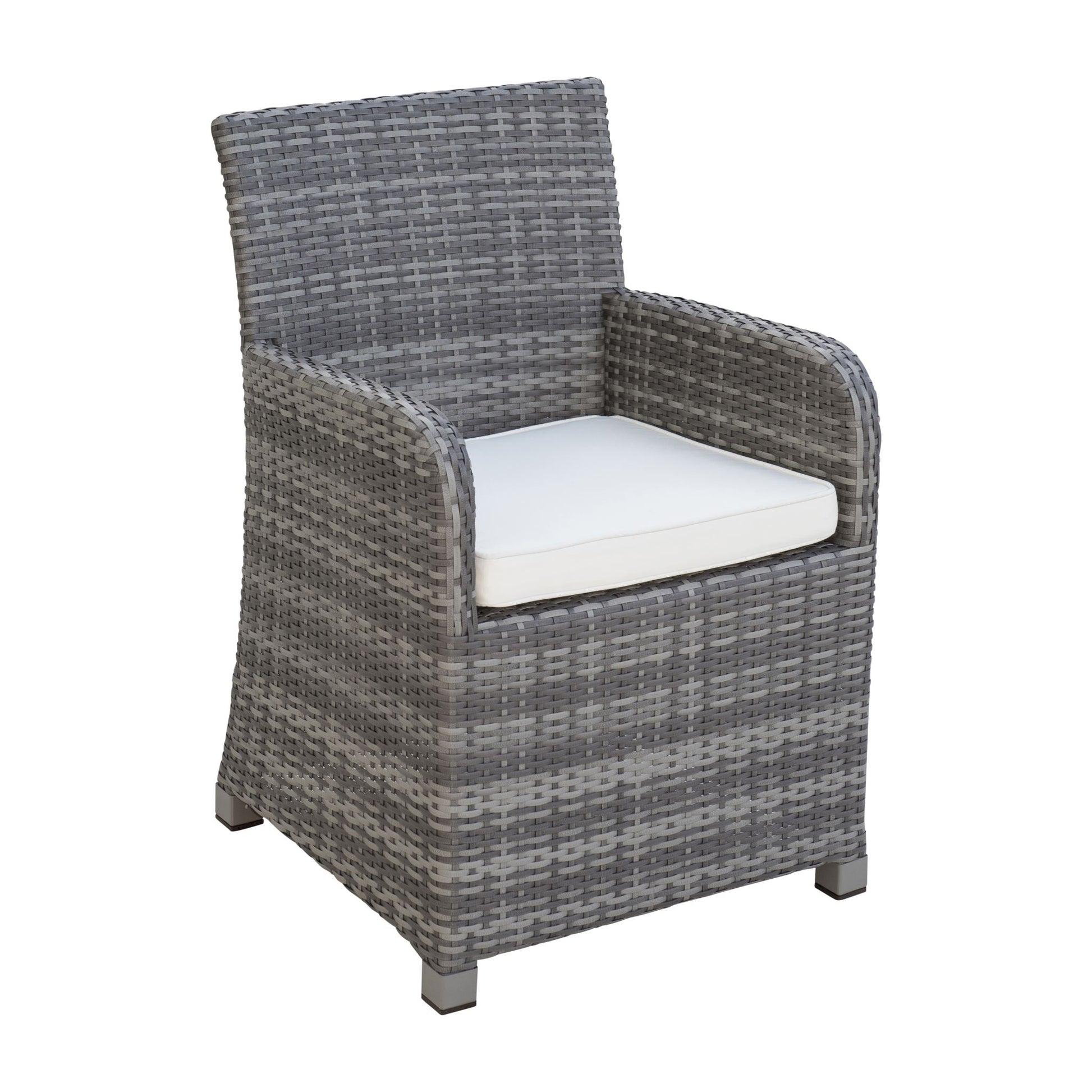 Panama Jack Bridgehampton Woven Armchair w/cushion PJO-1701-GRY-AC-CUSH - BetterPatio.com