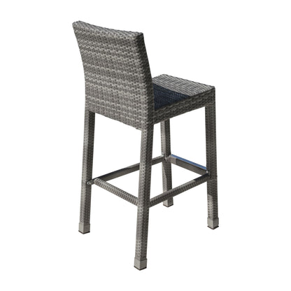 Panama Jack Bridgehampton Barstool PJO-1701-GRY-B - BetterPatio.com