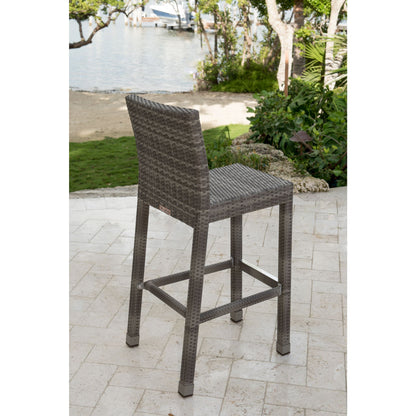 Panama Jack Bridgehampton Barstool PJO-1701-GRY-B - BetterPatio.com