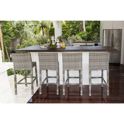 Panama Jack Bridgehampton Barstool PJO-1701-GRY-B - BetterPatio.com