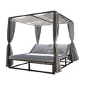 Panama Jack Bridgehampton Daybed w/cushion and curtains PJO-1701-GRY-DB