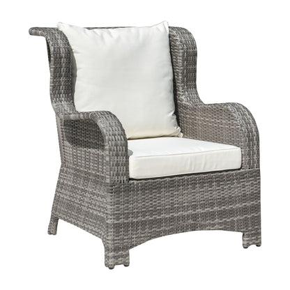 Panama Jack Bridgehampton Occasional Chair w/cushion PJO-1701-GRY-OC - BetterPatio.com