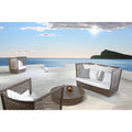 Panama Jack Maldives 4 Piece Seating Set w/cushions PJO-1801-GRY-4PS