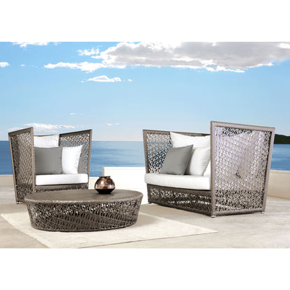 Panama Jack Maldives 4 Piece Seating Set w/cushions PJO-1801-GRY-4PS - BetterPatio.com
