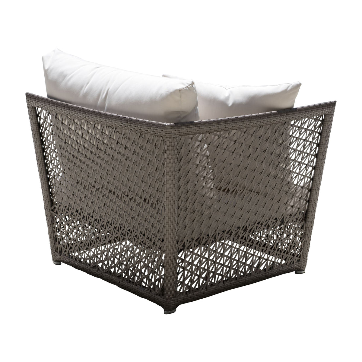 Panama Jack Maldives Corner Unit w/cushion PJO-1801-GRY-C - BetterPatio.com