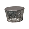 Panama Jack Maldives Round End Table PJO-1801-GRY-ET-GLASS