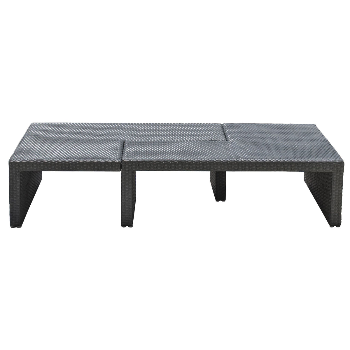 Panama Jack Onyx Puzzled Coffee Table PJO-1901-BLK-CT - BetterPatio.com