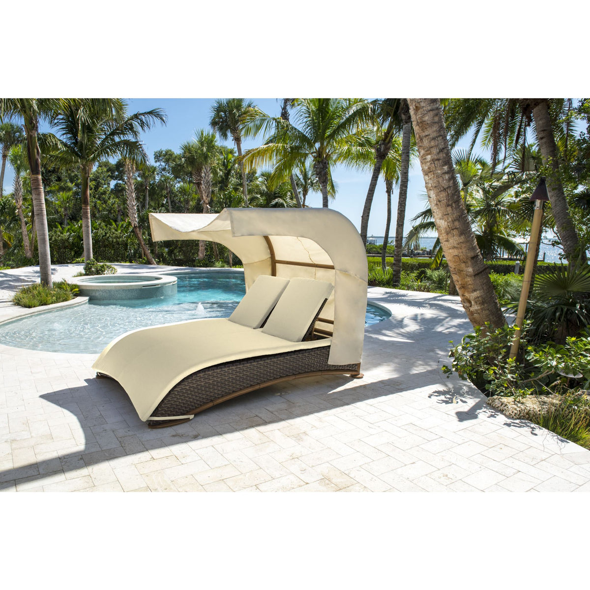 Panama Jack Big Sur Daybed PJO-2101-BRN-DB - BetterPatio.com
