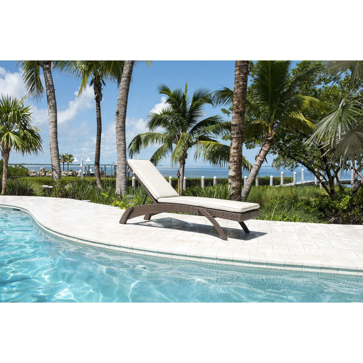 Panama Jack Oasis Chaise Lounge w/cushion PJO-2201-JBP-CL-CUSH - BetterPatio.com
