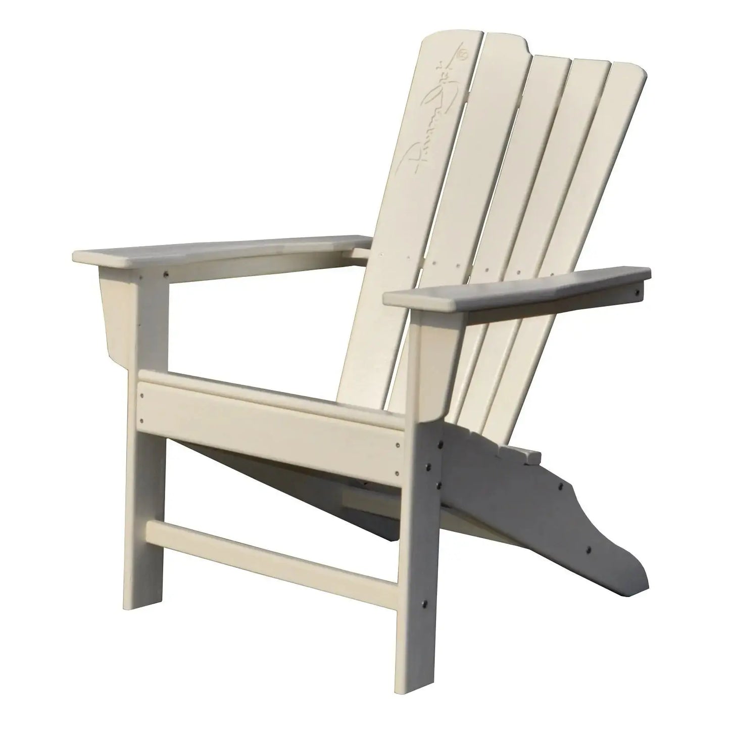 Panama Jack White Outdoor Adirondack Chair PJO-4001-WHT-AD - BetterPatio.com