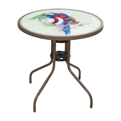 Panama Jack Café Parrot Bistro Table PJO-9001-ESP-BTP - BetterPatio.com