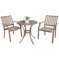 Panama Jack Island Breeze 3 PC Slatted Dining Bistro Group PJO-1001-ESP-3PC