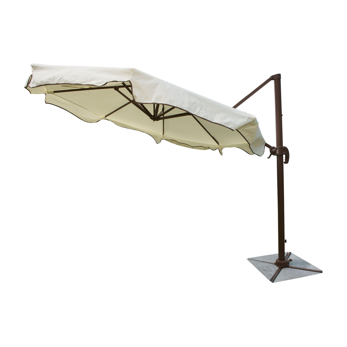 Panama Jack Island Breeze 10 Foot Cantilever Umbrella with Base PJO-6001-ESP-CU - BetterPatio.com