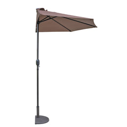 Blue Wave Lanai 9ft Half Umbrella
