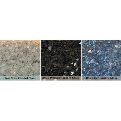 Empire Comfort SystemsEmpire Carol Rose 48 Inch Outdoor Linear Gas Fireplace with Crushed Glass, Liquid Propane - OLL48FP12SP OLL48FP12SP- BetterPatio.com