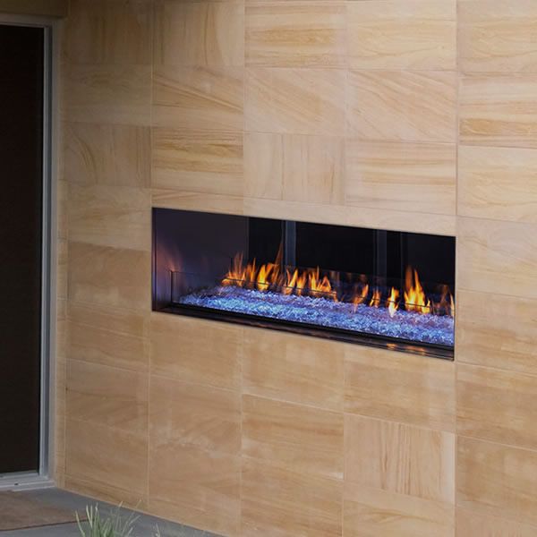 Majestic Palazzo 48 Inch See Through Gas Fireplace - BetterPatio.com