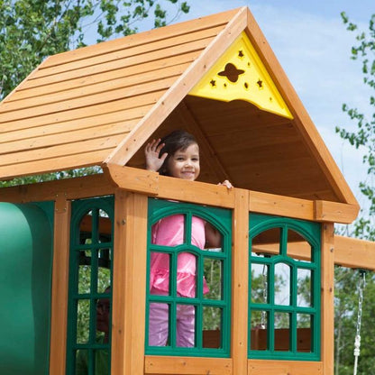 KidKraft Cloverdale Wooden Playset F24917 - BetterPatio.com