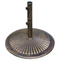 Blue Wave 50lb Classic Cast Iron Umbrella Base in Bronze NU5405A