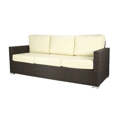 Source Furniture Lucaya Sofa, Espresso - BetterPatio.com