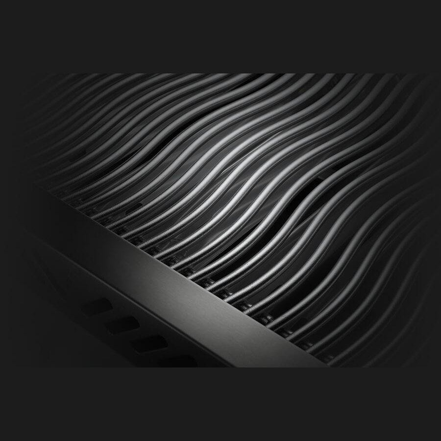 Napoleon Built-In 500 Series 32 Grill Head - 9.5mm iconic wave cooking grids detail
