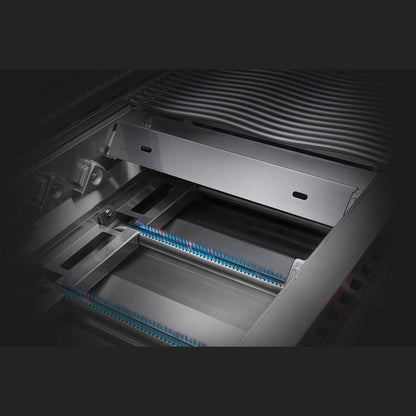 Napoleon Built-In 500 Series 32 Grill Head - dual stainless steel sear plates detail