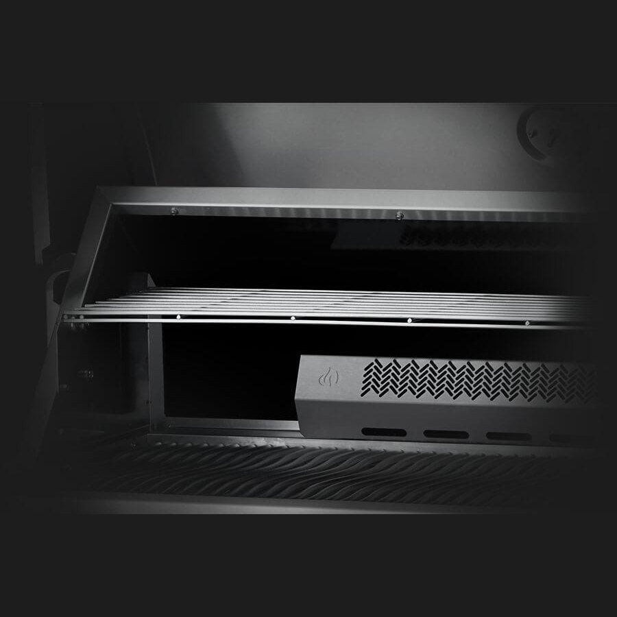 Napoleon Built-In 700 Series 44 RB - warming rack feature detail