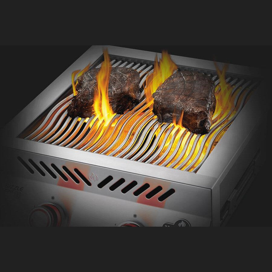 Napoleon Built-In 700 Series BIB18IR - dual infrared burner component full view
