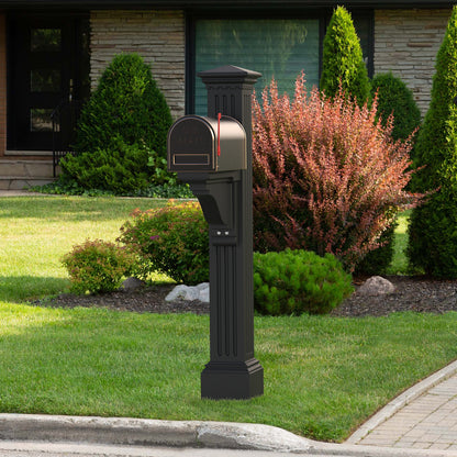 Mayne Manchester Mail Post 5852 - Outdoor mail post front-facing product view