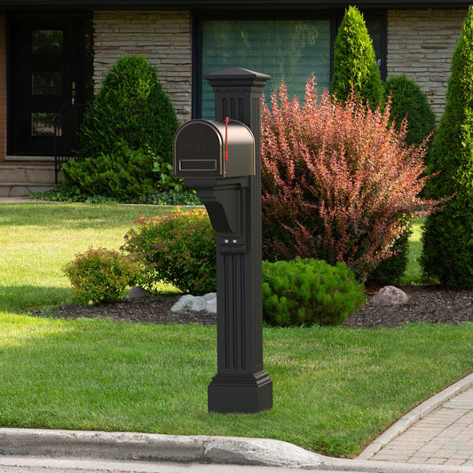 Mayne Manchester Mail Post 5852 - Outdoor mail post front-facing product view