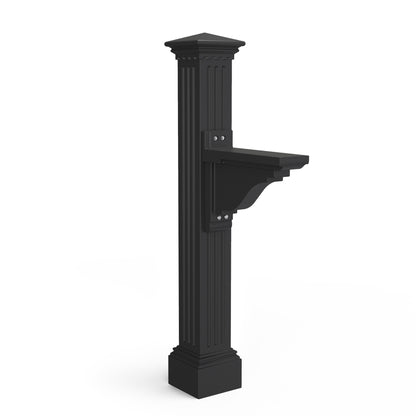 Mayne Manchester Mail Post 5852 - Mounted mailbox post primary lifestyle view