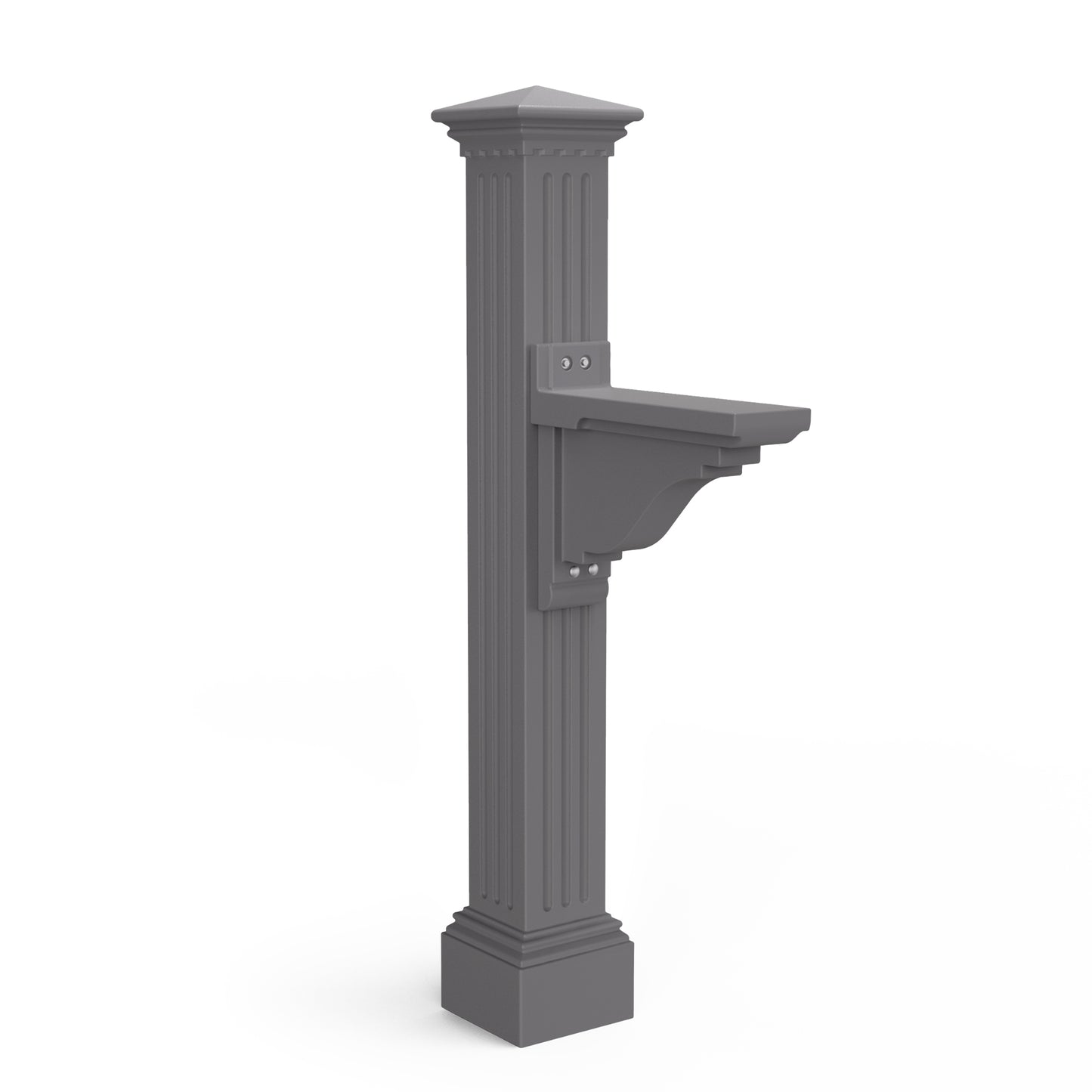 Mayne Manchester Mail Post 5852 - Lifestyle view installed at residential curbside