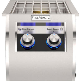 Fire Magic Echelon Diamond Built-In Double Side Burner, 32816