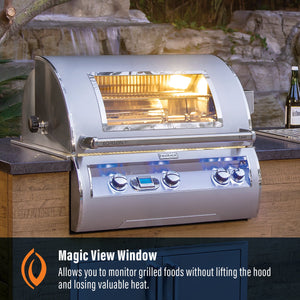 Fire MagicFire Magic Echelon Diamond E660i 30-Inch Built-in BBQ Grill with Analog Thermometer - E660i-9E1N(P) E660i-9EAN-W- BetterPatio.com