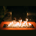 Fire Pit Art 48 Inch Linear Carbon Steel Linear Fire Pit