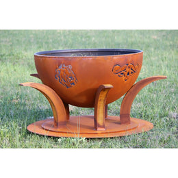 Fire Pit Art Africa's Big Five Wood Burning Fire Pit Big5