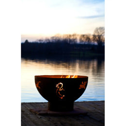 Fire Pit Art Kokopelli Wood Burning Fire Pit KO
