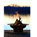 Fire Pit Art Saturn Wood Burning Fire Pit SAT